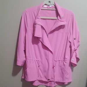 Erin London Women's Pink Jacket Size Medium